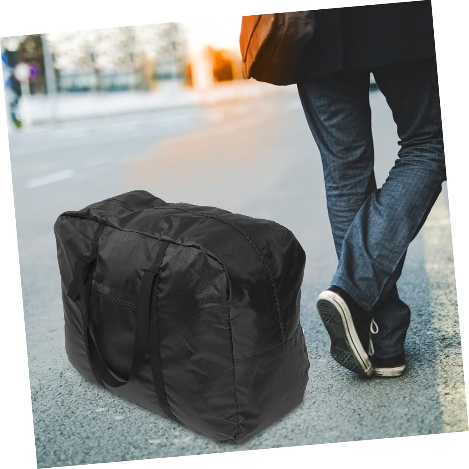 Foldable Bike Storage Bag Convenient Carrying Pouch for Mountain Road Bikes Capacity Design for for Folding Bikes Cycling Accessories