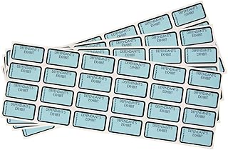 Blumberg Exhibit Labels and Stickers; 1-1/2" x 3/4"; 96 Labels per Package; 40 Titles for Plaintiff, Petitioner, Defendant, Respondent, Blank, etc.; Many Colors (Defendant’s Exhibit Blue)