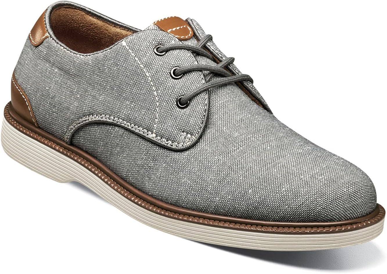 Florsheim Boys Highland Canvas Plain Toe Oxford Jr. (Toddler/Little Kid/Big Kid)