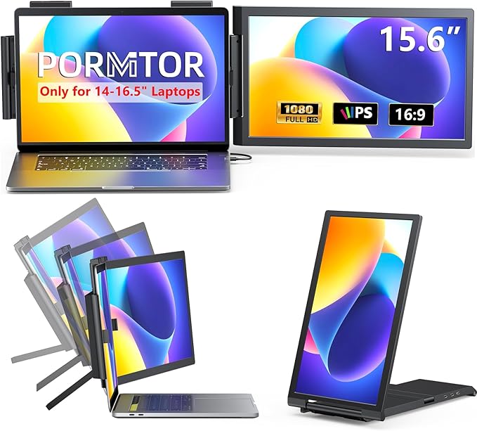 Monitor Extensor Portátil 15.6 FHD IPS