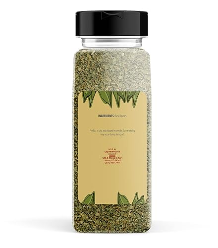 Miniatura 3 de Unpretentious Paquete de hojas de albahaca y ajo y romero y sal marina, varios tamaños, cocinar y hornear, sabroso