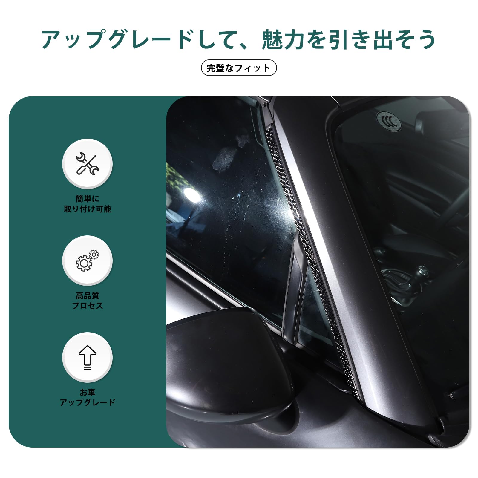 Amazon | Hcilloend 新型 マツダ ロードスター RF ND系 2016～2024に