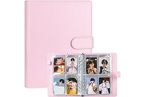 A5 Mini Kpop Photocard Binder Album With Magnetic Closure