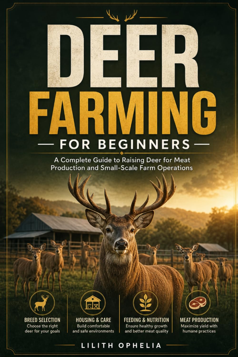 Deer Farming For Beginners: A Complete Guide to Raising Deer for Meat Production and Small-Scale Farm Operations