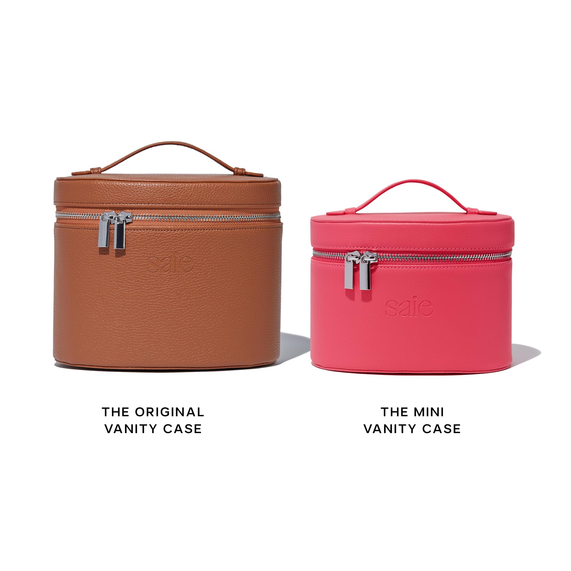 入手困難　Saie The Vanity Case メイクポーチ Amazon.com : Saie Mini Vanity Case, Vegan Leather Makeup Bag