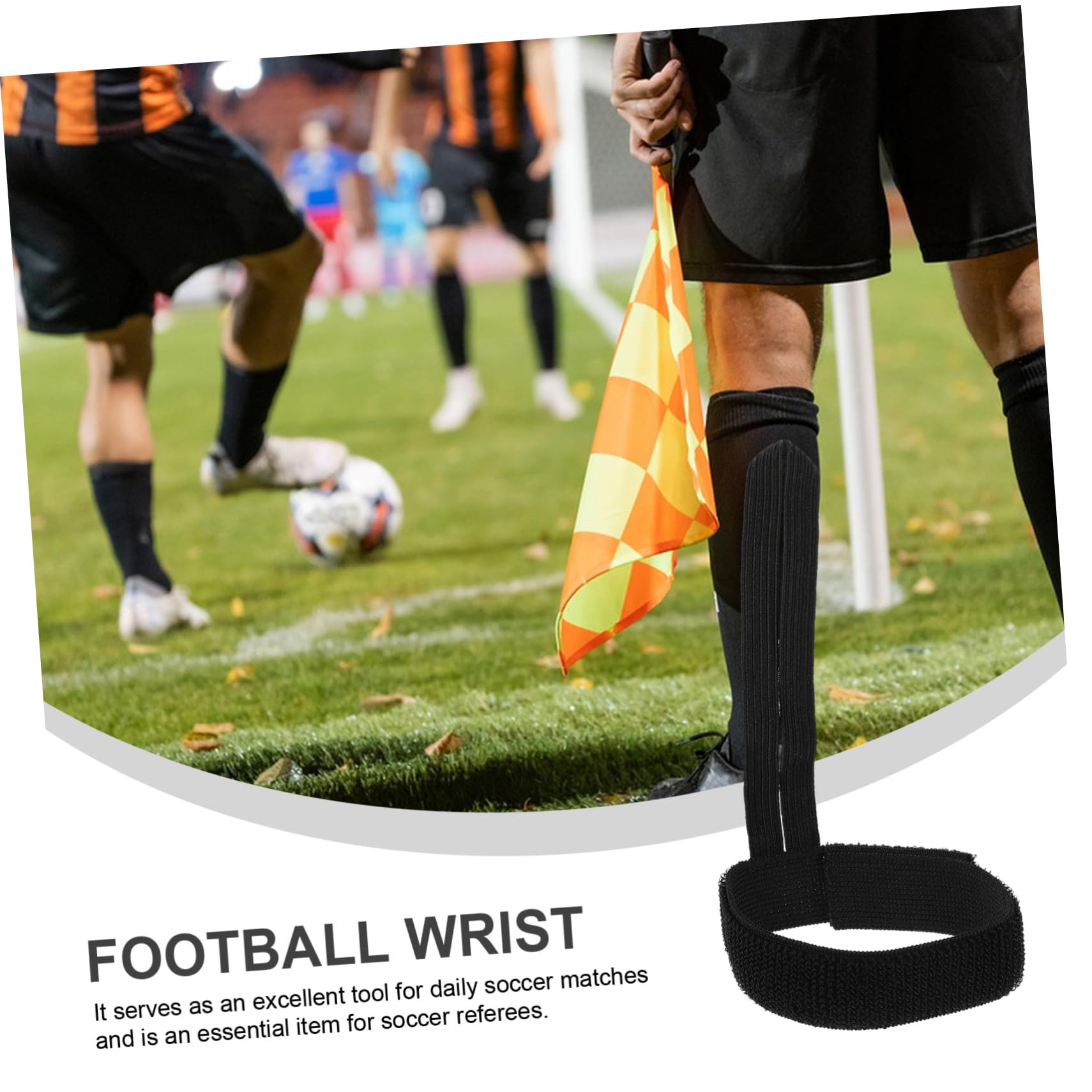 Hemobllo Indicador De Árbitro De Fútbol Muñequera De Fútbol para Indicador hacia Abajo Accesorios Esenciales para Árbitros Partidos De