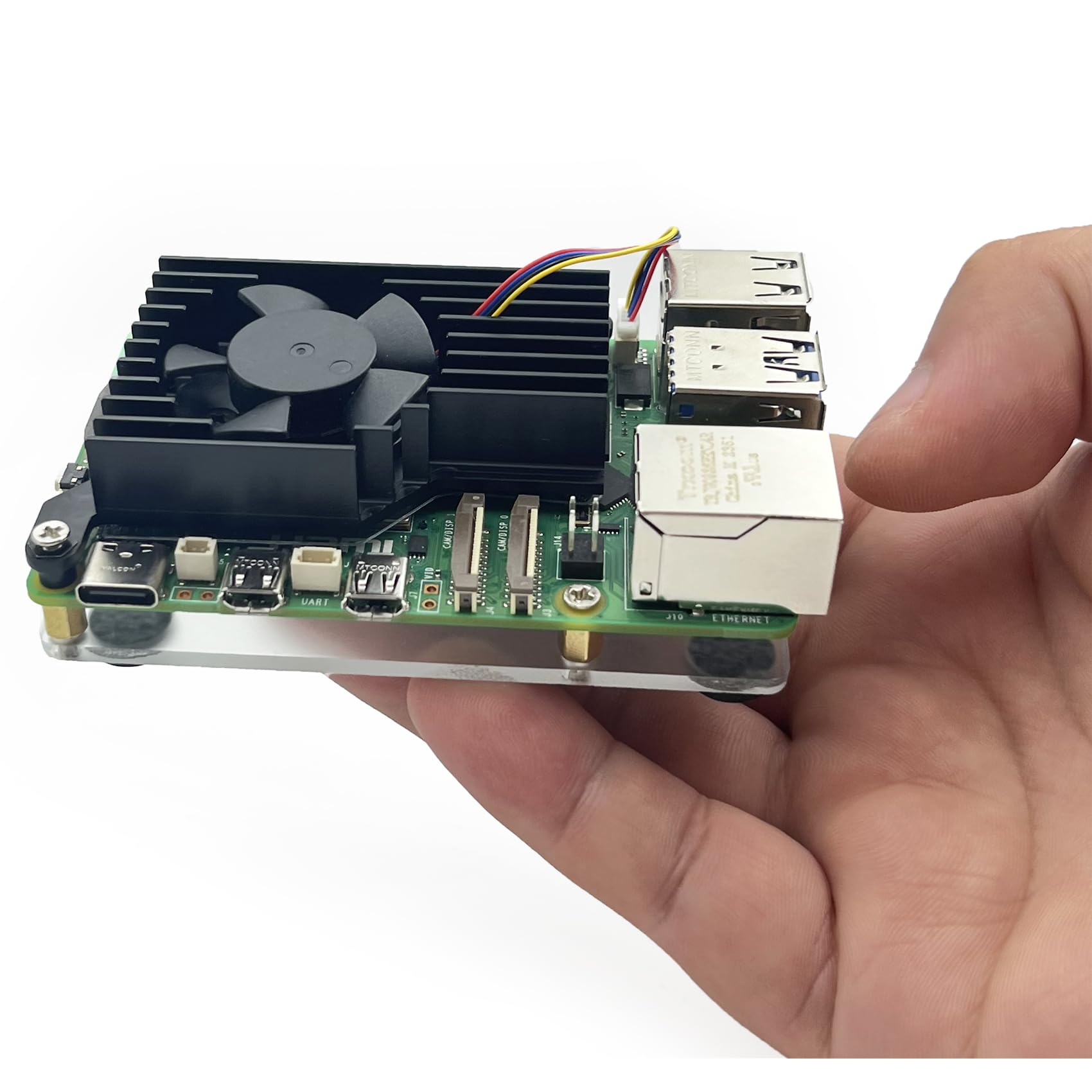 Amazon.co.jp: Awxlumv Raspberry Pi 5用アクティブクーラー 30mm PWM