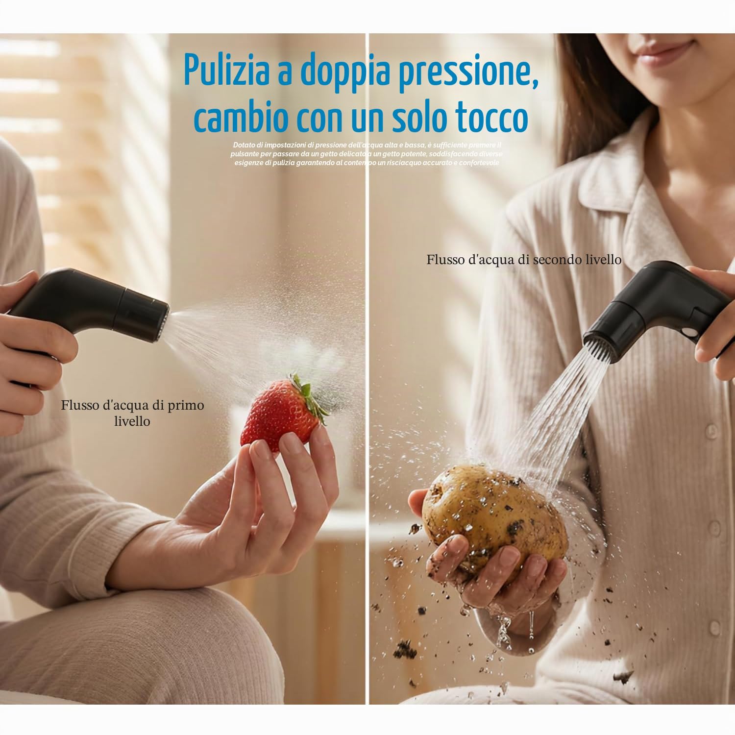 Bidet Portatile, Bidet Elettrico 2.3L da Viaggio per WC, Attività All'aperto Campeggio Bottiglia Spray a Mano, Bottiglia Perineale per Donne e Bambini, Cura del Corpo (2.3L B-idet Elettrico)