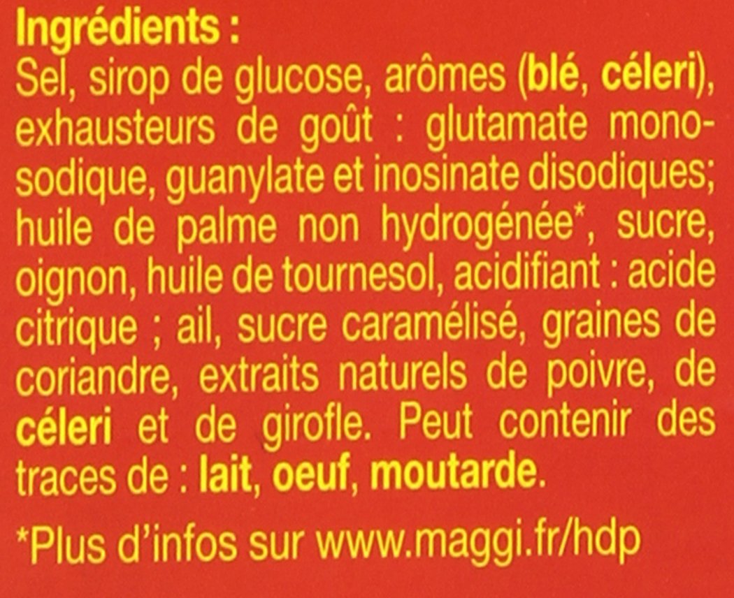 Maggi Bouillon Kub O El Original (32 Cubos) -128G