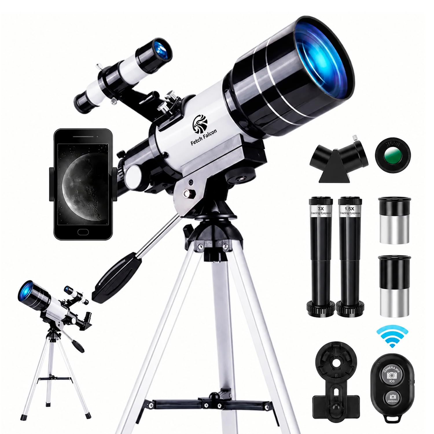 Amazon.com : Astronomical Astronomical Telescope 150X High-Powered