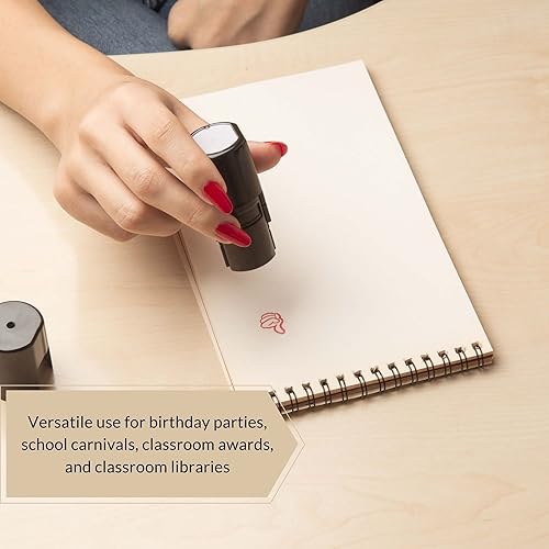 Miniatura 6 de Sellos autoentintados para profesores, sello para profesores para el aula (pulgares hacia arriba)