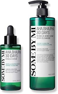 SOME BY MI AHA BHA PHA 30 Days Miracle Acne Clear Body Cleanser & AHA BHA PHA 30 Days Miracle Serum
