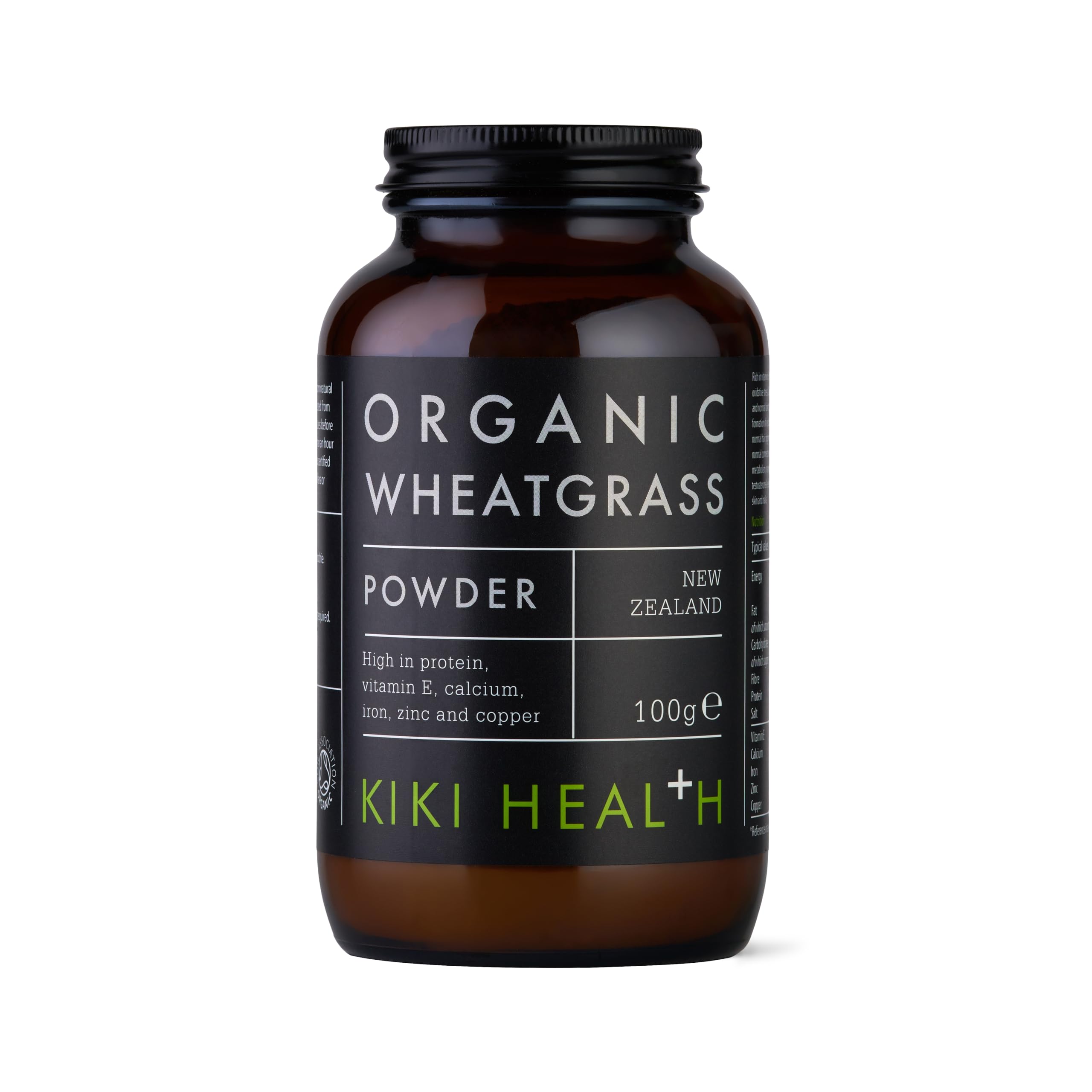 Kiki Health Organic Wheatgrass Powder, 100 Gm