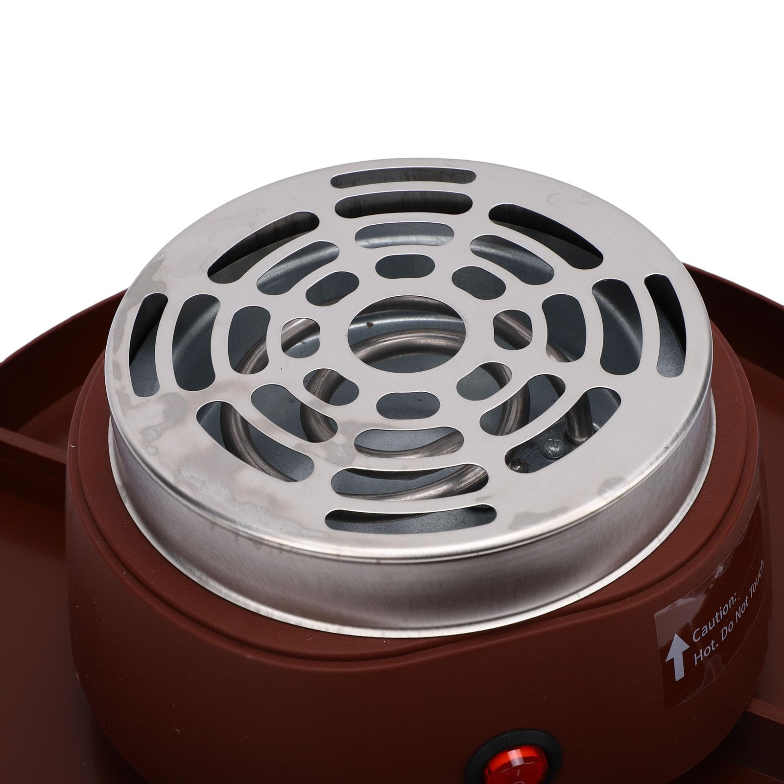 Sxhlseller Máquina para Hacer Smores Eléctrica 2 en 1 y Olla para Fondue, Tostador de Malvaviscos de Mesa Interior, sin Calentamiento de Llama, 4 Tenedores y 4 Bandejas (Enchufe europeo 220V)
