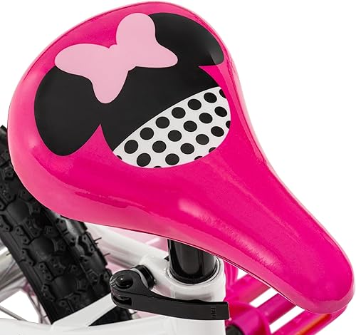 Miniatura 8 de Huffy Disney Girls' Bikes, 1216 Inch Sizes, Ages 3+ Years Old, Disney Princess, Minnie Mouse, Frozen Bicycles, Characters, Removable Training