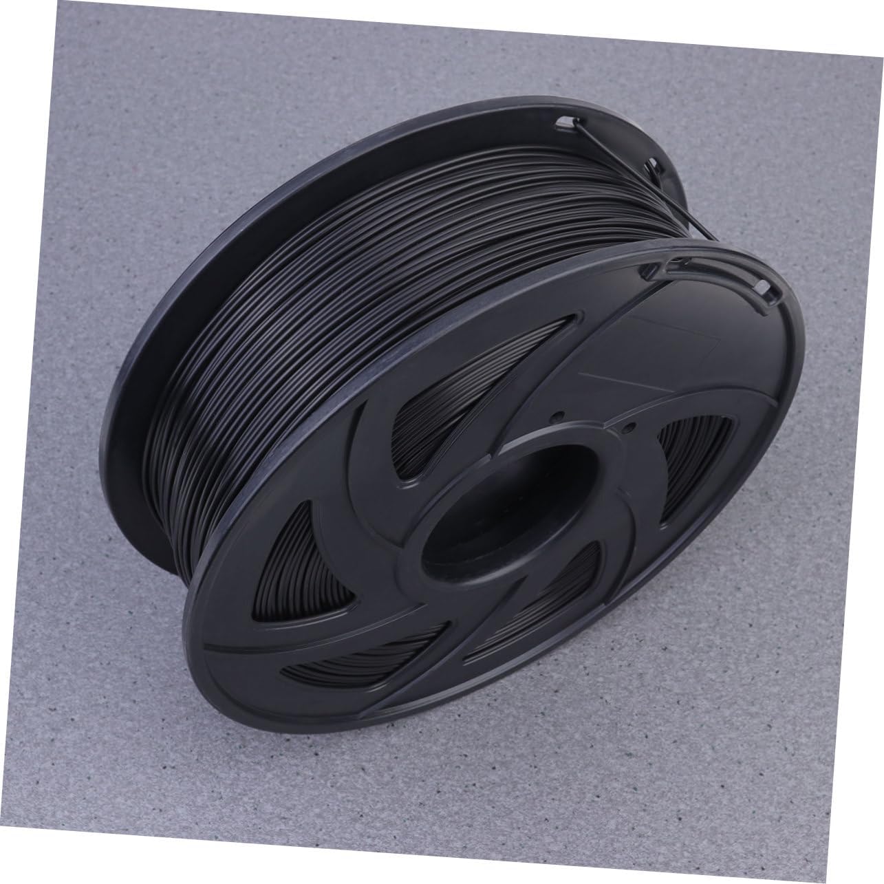 HEALLILY 1.75mm PLA Silk 3D Printer Filament Black 1kg Compatible 1.75mm Printers PLA Coupon Filament Pcs