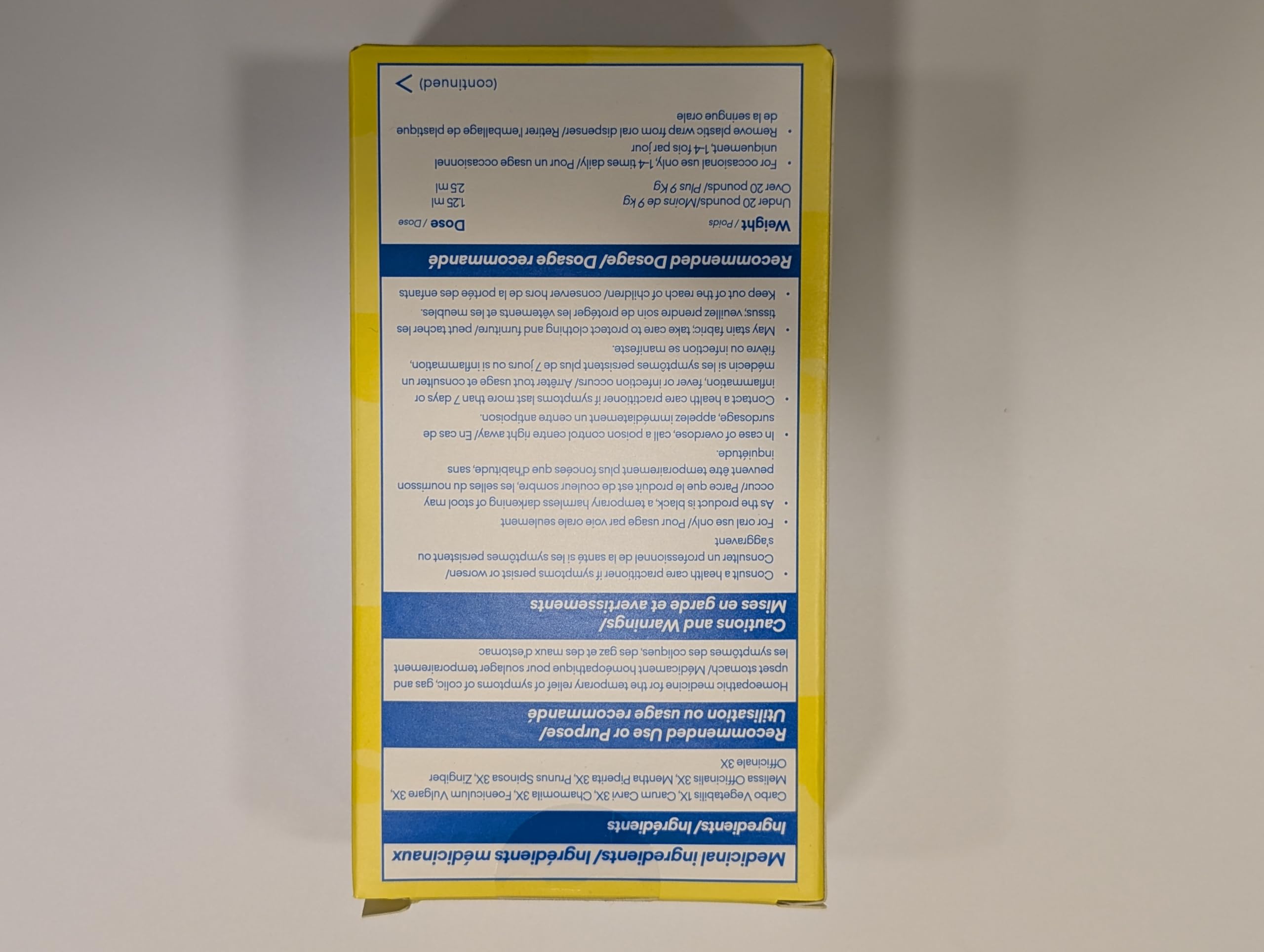 Colic Calm Infant Gripe Water for Colic, Helps Fussiness, Upset Stomach, and Baby Gas Relief, 2 fl oz (Pack of 3)