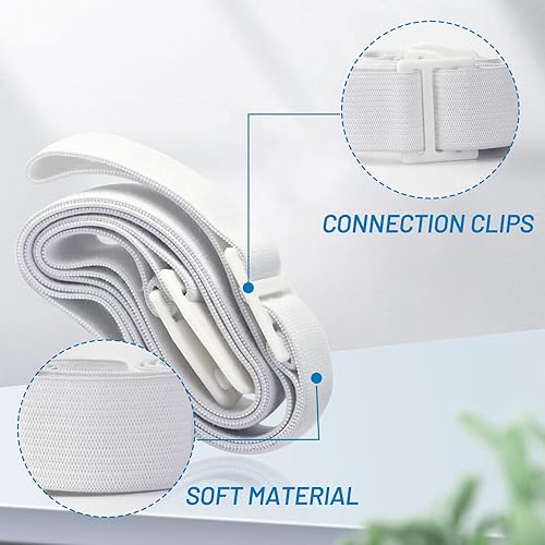 Miniatura 4 de Cinturón de ostomía, cintura ajustable para estoma de dos piezas, prevención de deformación del chasis, cinturón de colostomía para cuidados