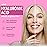 Vegan Collagen Builder w/ Hyaluronic Acid - Hair Skin and Nails Vitamins for Youthful Glow | Keratin & Elastin Booster | Bones, Cartilage, Tendons | Vitamin A, L-Lysine | Vegetarian | Non-GMO, 60 Ct