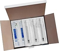 Vista 5 de Jeringa 0.0 fl oz Luer Lock, (sin aguja), estéril, sellada individualmente, 100 jeringas por caja, jeringa desechable.