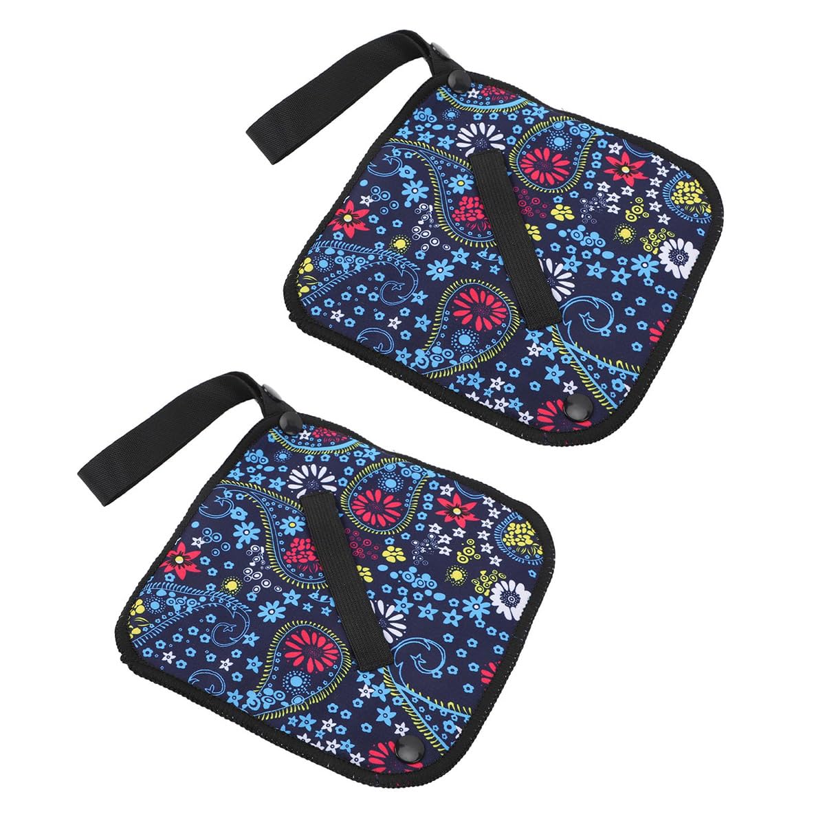 Ieron 2pcs Pee Cloth for Women Hiking Camping Washable Reusable Absorbent Wipes