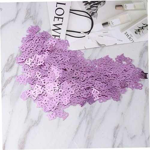 Miniatura 2 de Didiseaon 600 piezas de decoración de mesa de comedor de cumpleaños, confeti con purpurina, decoración de mesa de comedor, decoración de mesa de