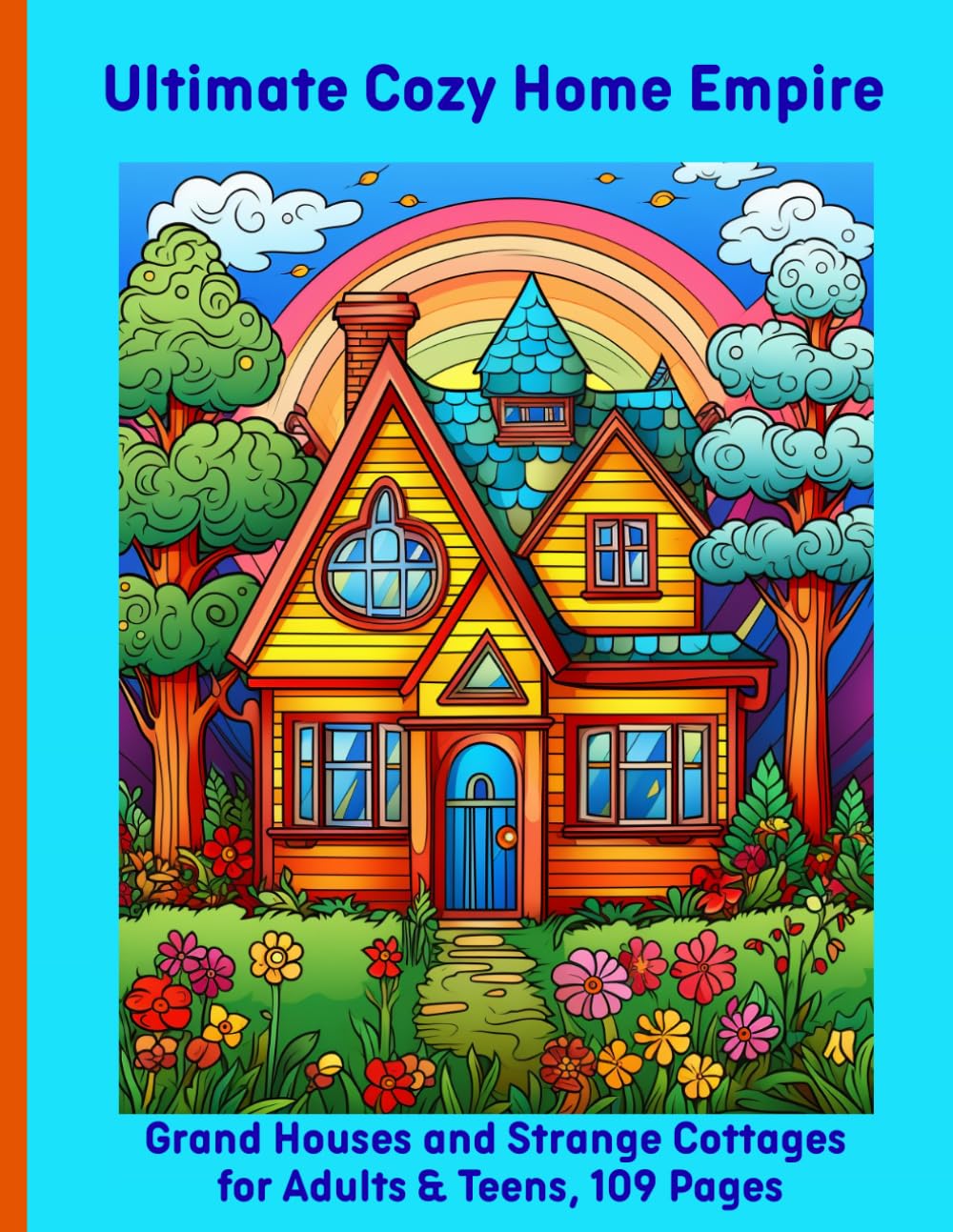 Ultimate Cozy Home Empire: Grand Houses and Strange Cottages for Adults & Teens, 109 Pages