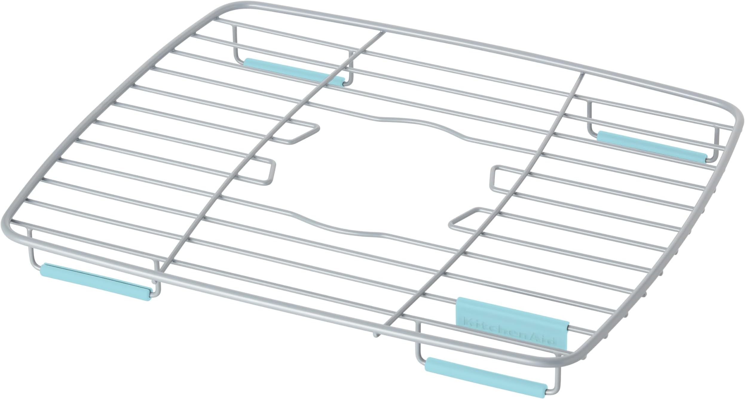 iDesign Axis Kitchen Sink Protector Grid, 10" x 13" x .6