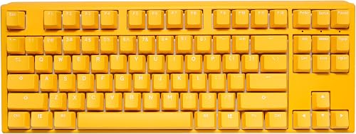 Ducky One 3 Yellow TKL Gaming Tastatur, RGB LED - MX-Black (US)