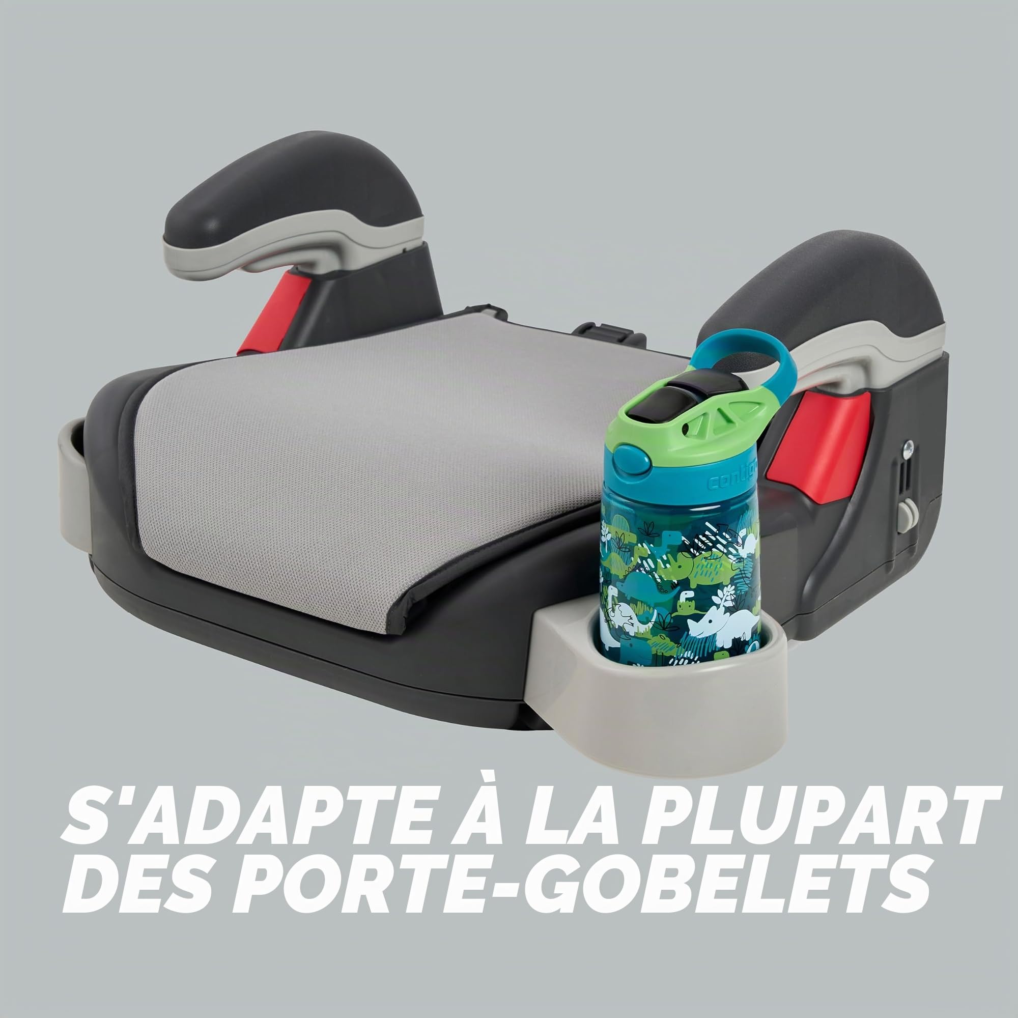 Contigo Easy Clean Bouteille thermos pour enfants avec paille, bouteille d’eau en acier inoxydable sans BPA, 100 % étanche, nettoyage facile, idéale pour crèches, maternelles, écoles et sport, 380 ml
