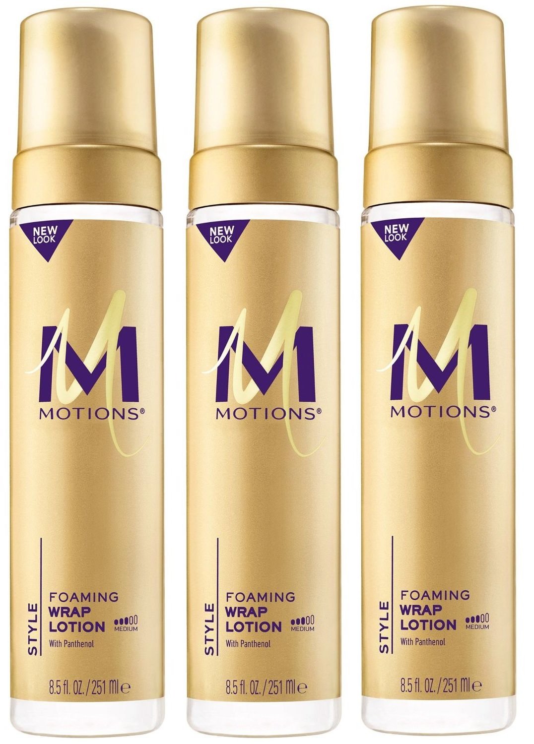 Motions At Home Foaming Wrap Lotion, 8.5 Ounce Pump Bottles