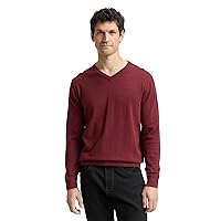 TOM TAILOR 1039811 Pullover, 39101-Bordeaux Melange
