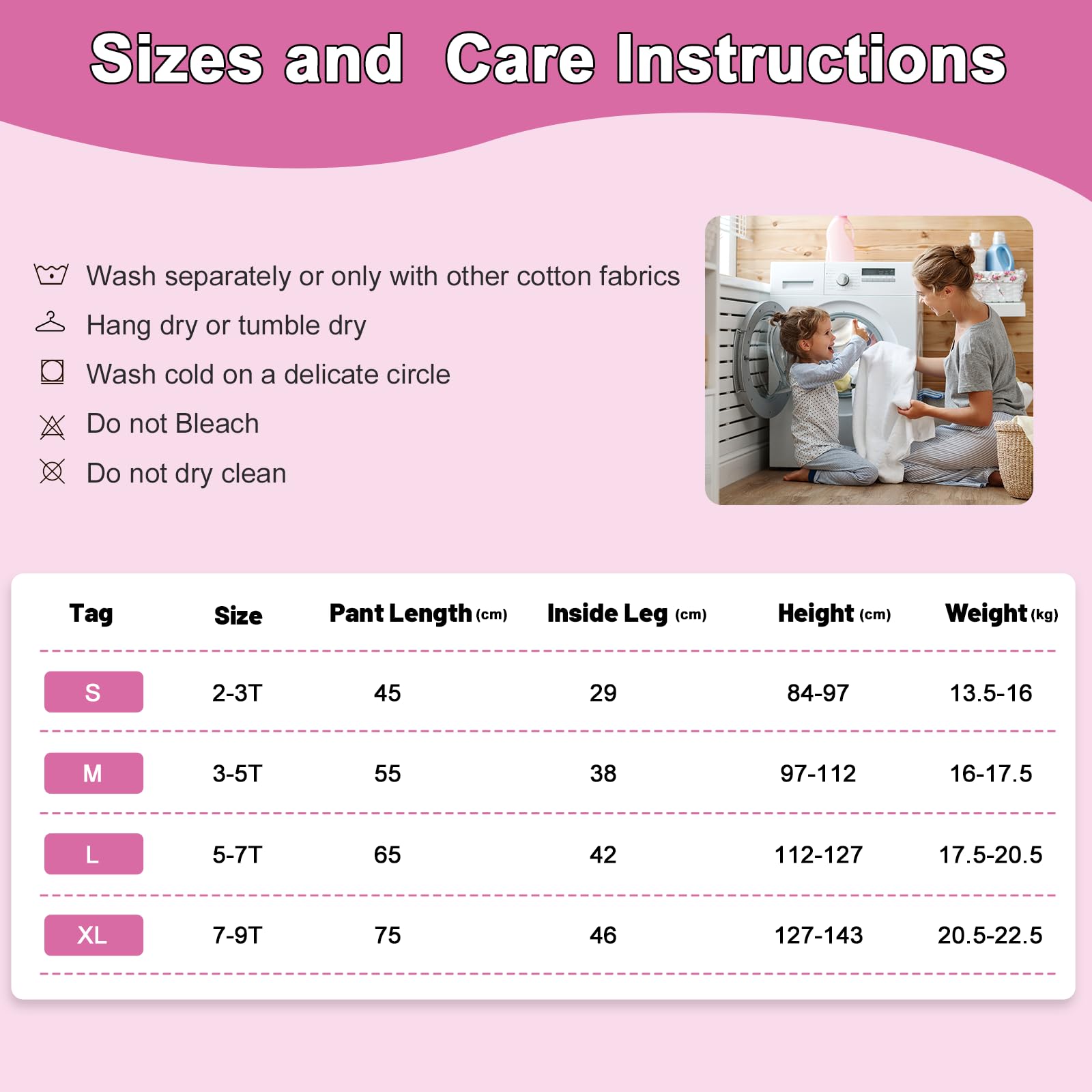 FLYISH DIRECT Potty Training Pants, 2 Pairs Absorbent Diaper Pants, Leak-Proof Reusable Training Pants Girls, 100% Cotton, Breathable Potty Trouser for Kids, 3-5 Years, Owl & Ice Cream — view 6
