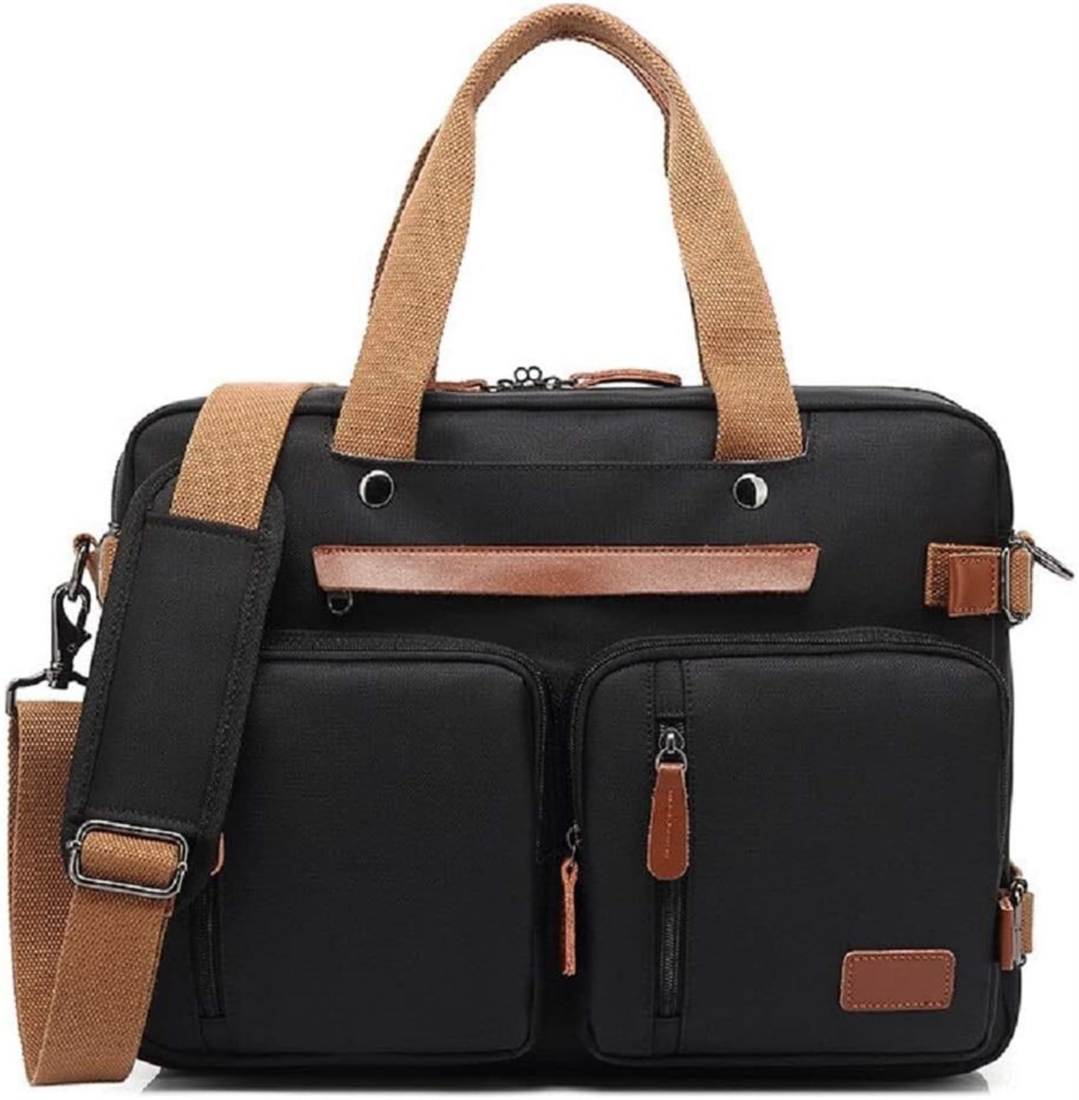 Zaino Porta PC Zaino per Laptop Borsa A Tracolla Borsa A Tracolla Borsa Per Laptop Borsa Da Lavoro Valigetta Da Viaggio Multifunzionale Zaino per PC Portatile Borsa per Laptop(Black,17.3")