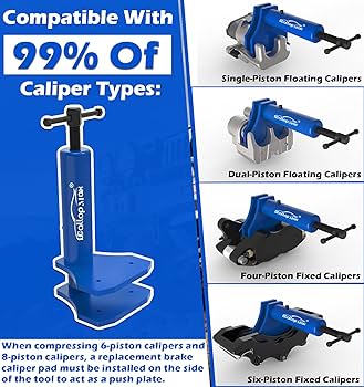 Amazon.com: GallopMax Multi Piston Brake Caliper Compression Tool
