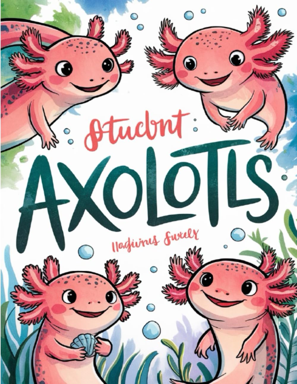 Amazing Axolotl Adventure Coloring & Activity Book for Kids – Fun Creatures, Easy Scenes & Creative Pages for Children