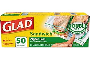 Glad Sandwich Zipper Bags: Your Perfect Food Storage Solution