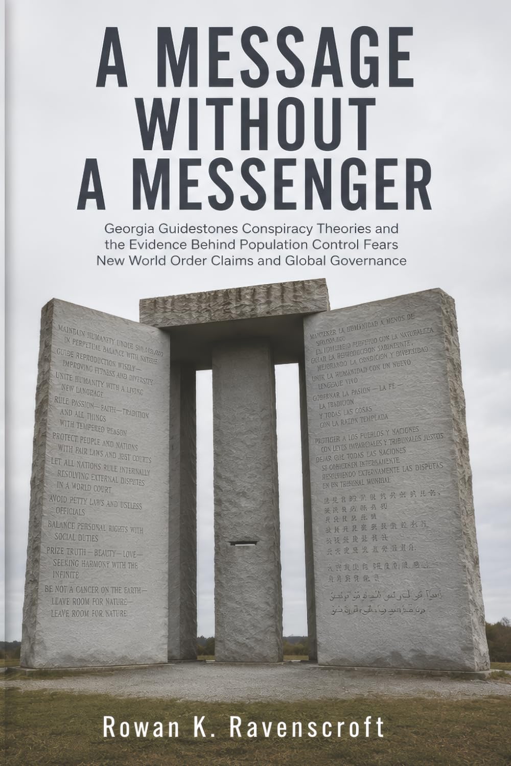 A Message Without a Messenger: Georgia Guidestones Conspiracy Theories and the Evidence Behind Population Control Fears New World Order Claims and Global Governance