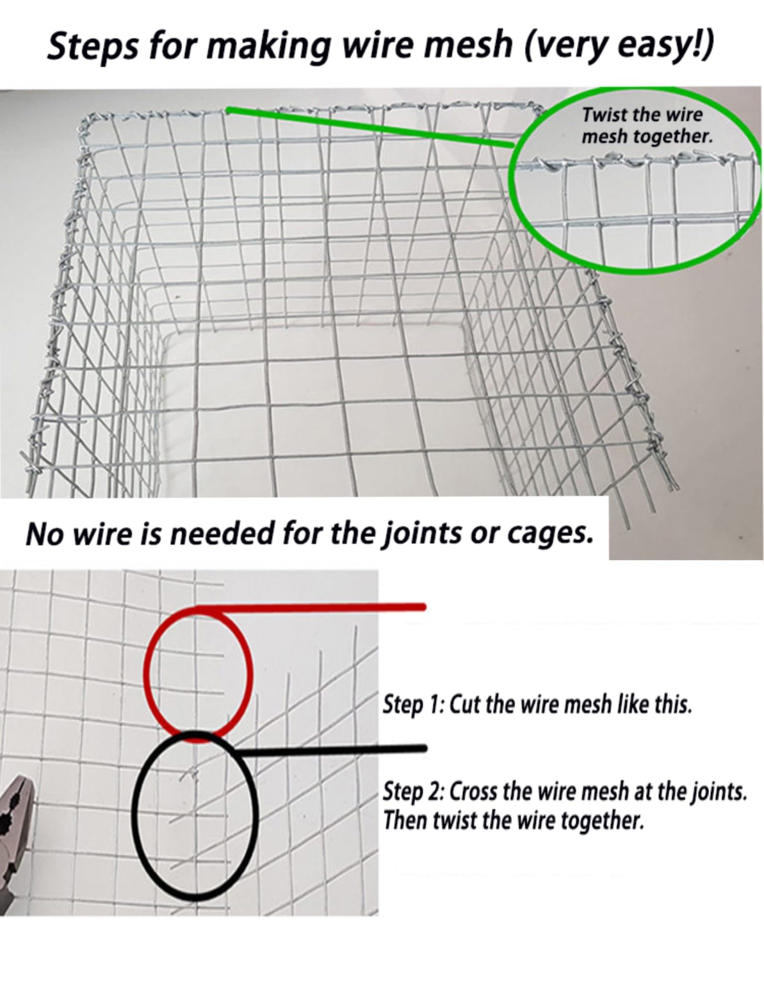 Genérico Malla de Alambre galvanizado, Red for cercados de Animales, Malla metálica, Paneles de Rejilla de Alambre, for conejeras, cercas de jardín, Refuerzo de estuco(32.8x4ft)