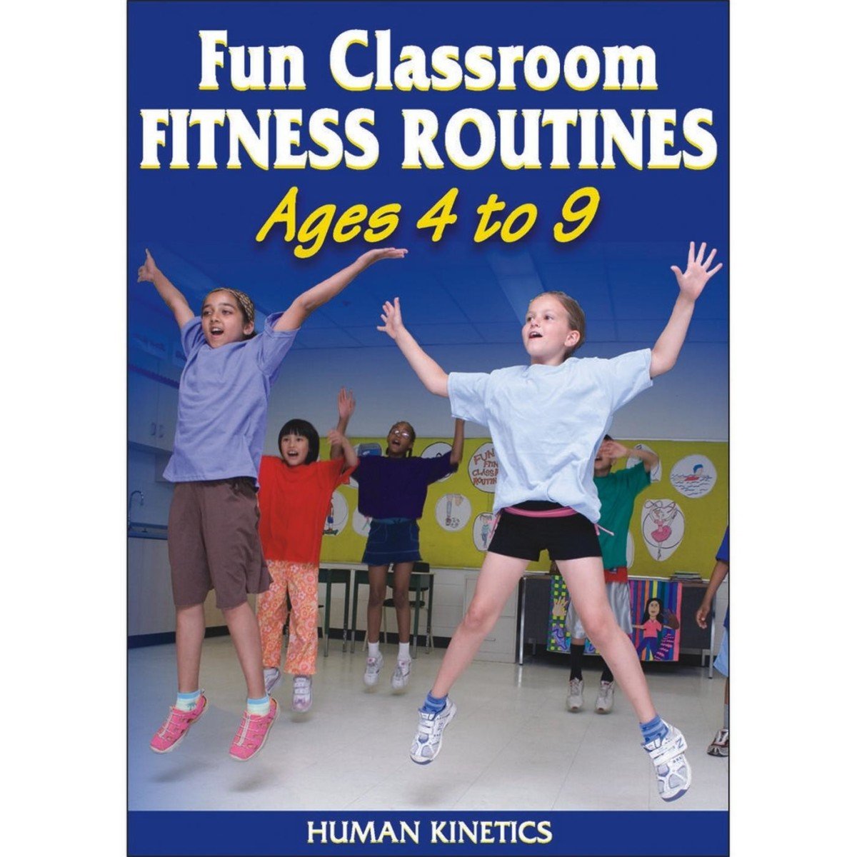 Rutinas de fitness escolar para niños de 4 a 9 años en formato DVD NTSC Región 1