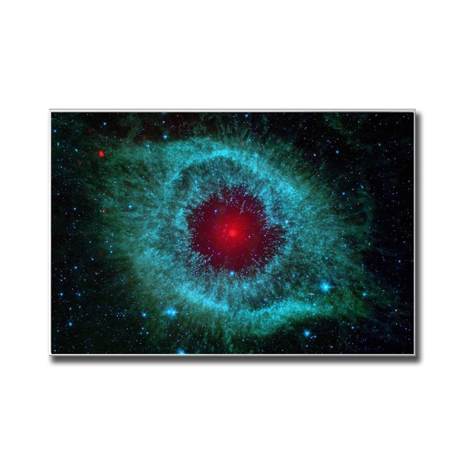Peinture galaxie nébuleuse sur toile pour créer un salon moderne et relaxant