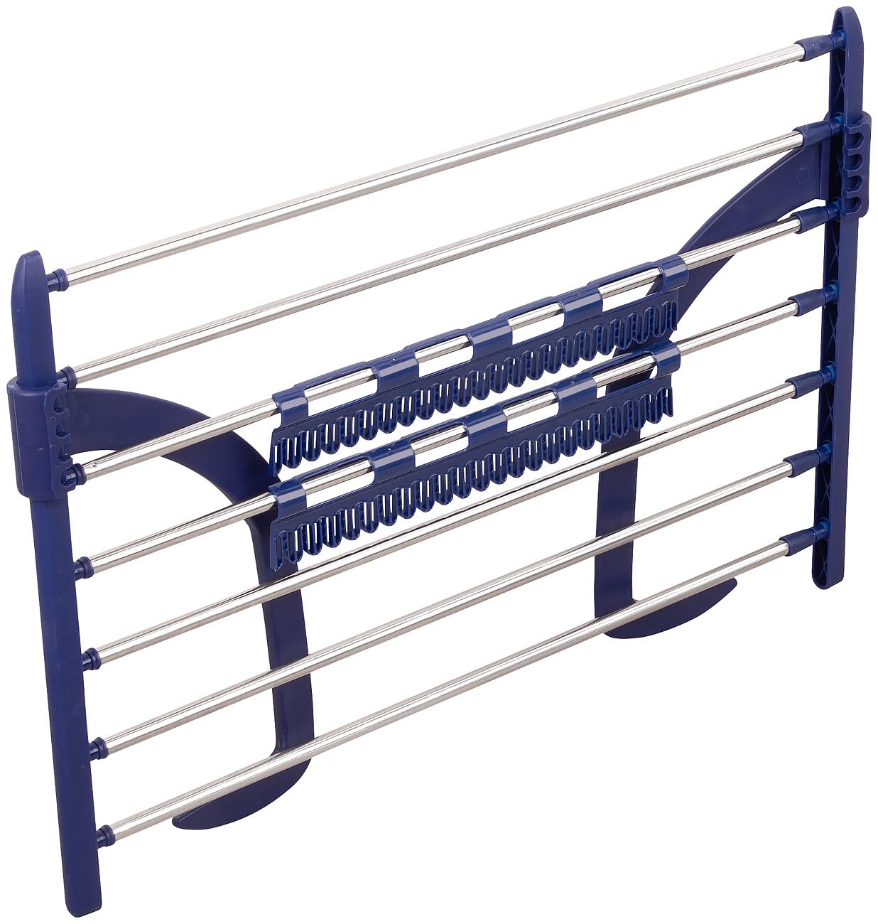 PEARL asciugatrice da balcone: Asciugabiancheria telescopico premium, estensibile, per radiatori e ringhiere di balconi (stendibiancheria da balcone estensibile, stendibiancheria per radiatore)