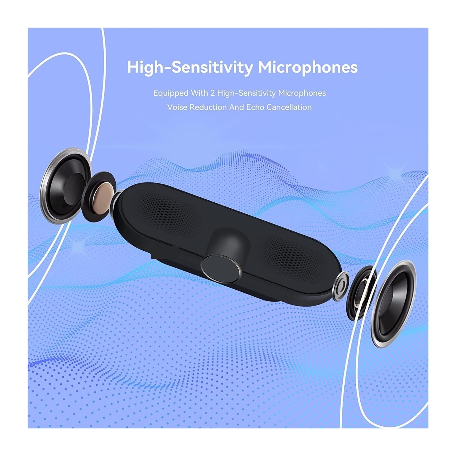 Webcam for PC HD1080P 60FPS Tutto in Uno con microfoni e Altoparlante Webcam grandangolare 108° for conferenze, Streaming Live, Registrazione