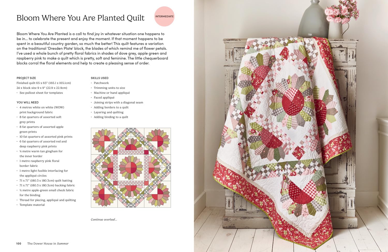 Quilts from the Country: The new quilting craft book featuring projects for all skill levels, to customise and love in your home