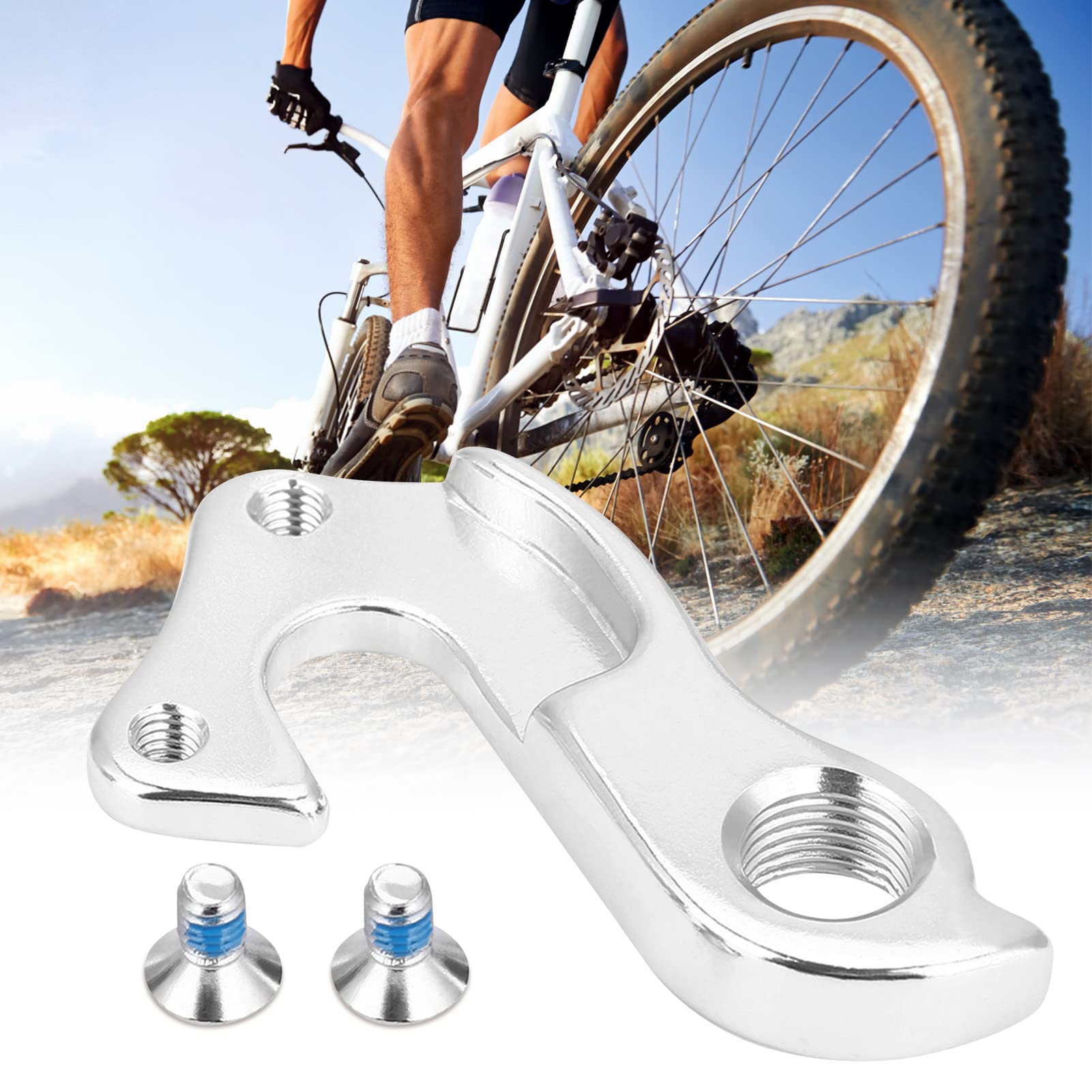 Kit De 2 Pattes De Dérailleur Arrière Pour VTT - Alliage Aluminium - Protection Cadre Et Réduction Coûts Maintenance