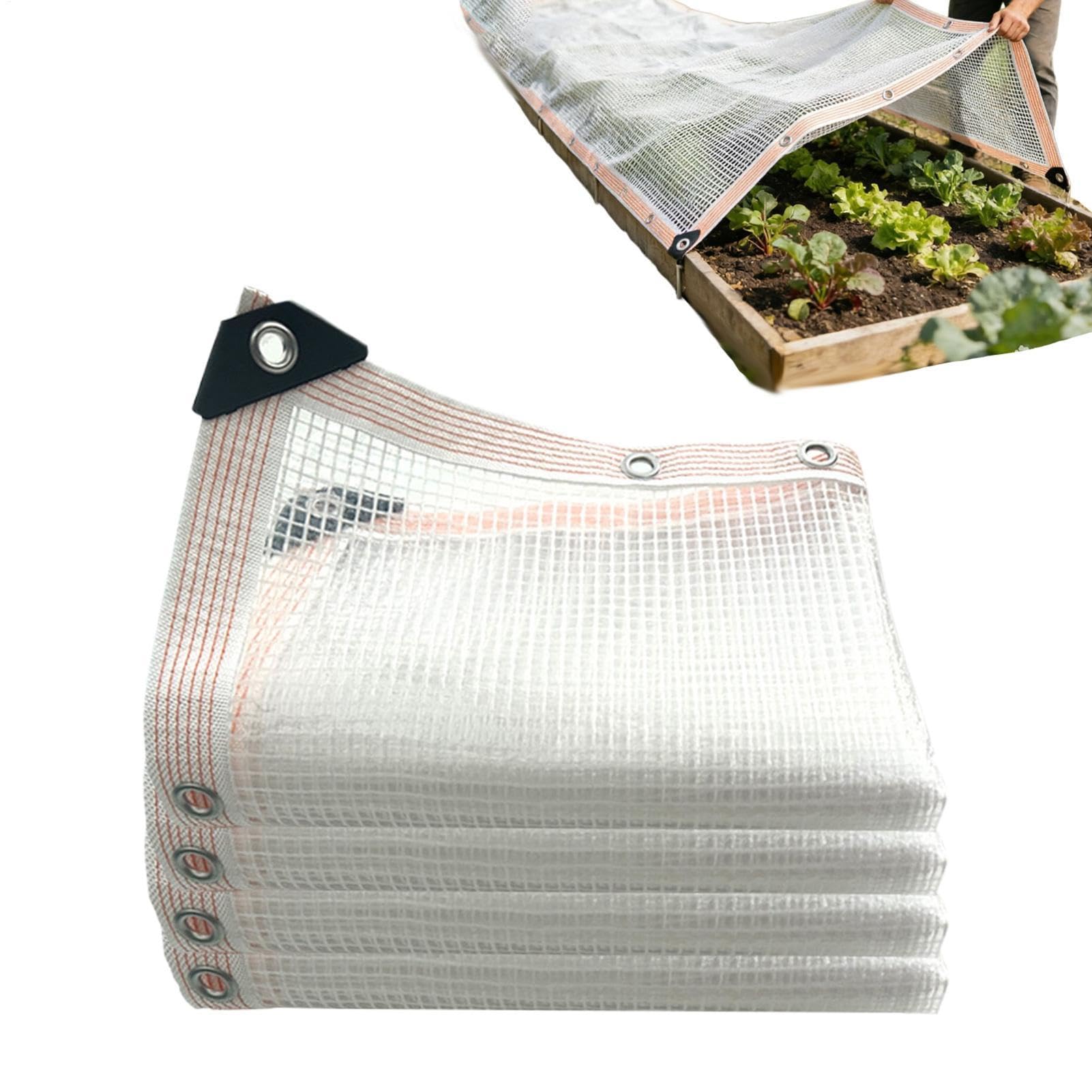 Tissu d'ombrage blanc 55% pour jardin et serre, maille respirante
