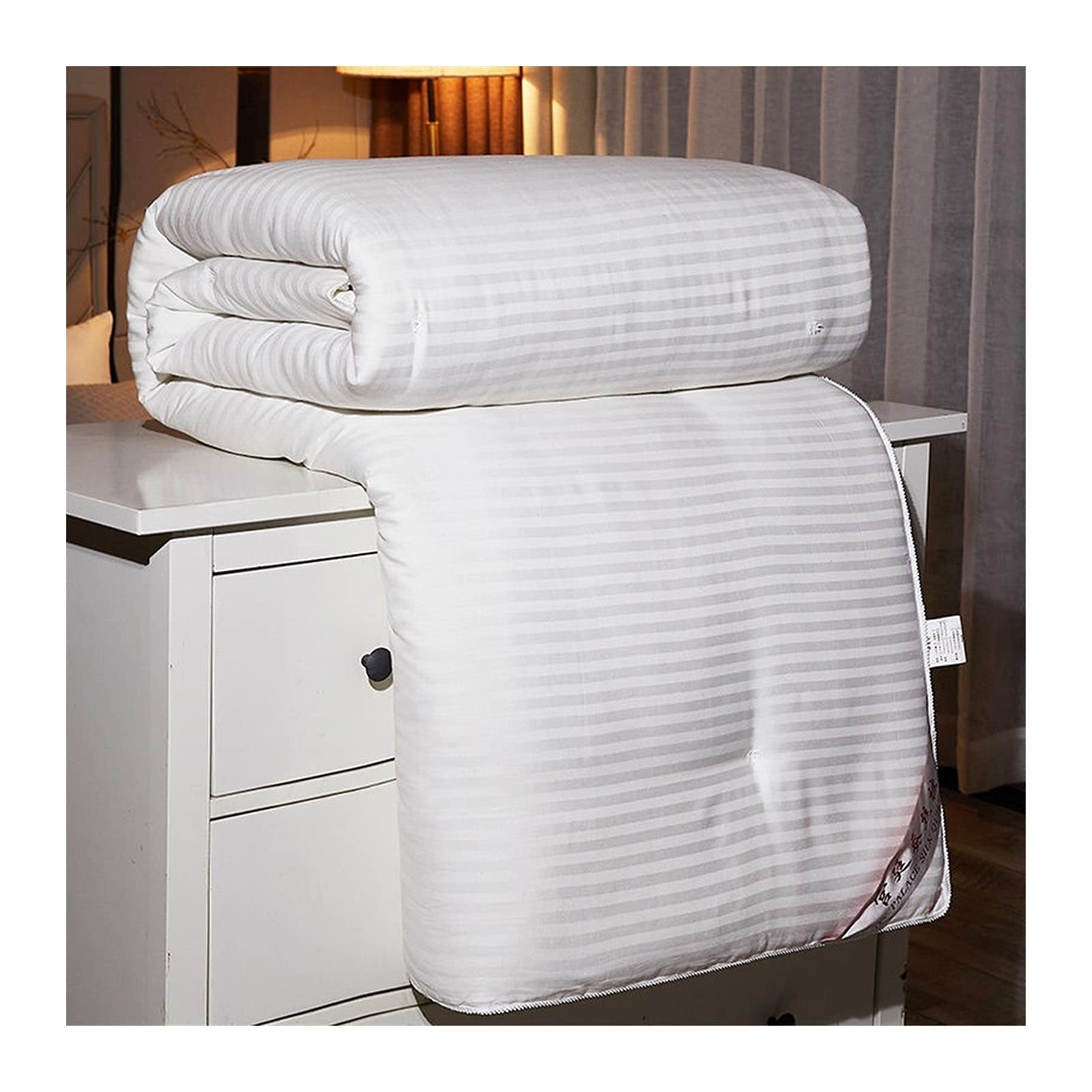 Dsfeoigy Winter Silk Quilt 100 Mulberry Silk Filler Bed Blanket