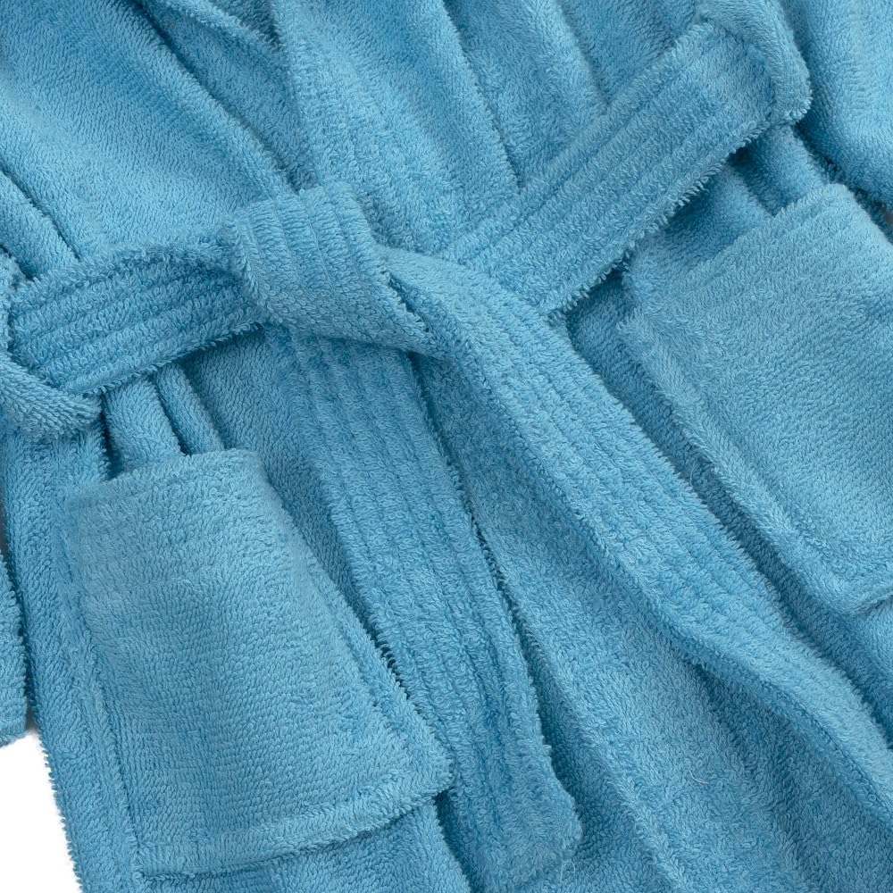 Interbaby Albornoz Liso Unisex Albornoz infantil Bebé-Niños