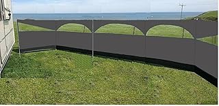 29 Exterior Wall Decor Ideas Using Metal Art 109 Windbreaker Wind Privacy Screen Camping Blocker 5 Panel Garden Beach Win...