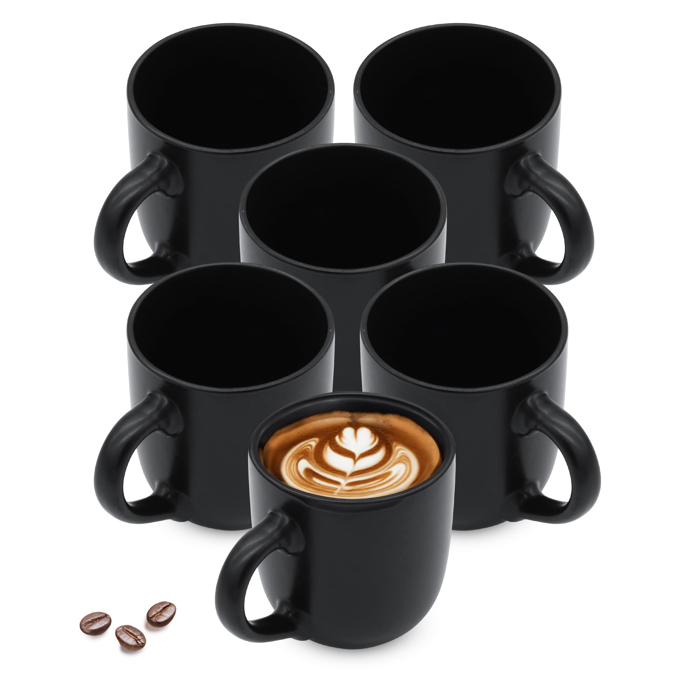 Zusss koffiemok met ribbels, van aardewerk 7 cm | Villa Madelief